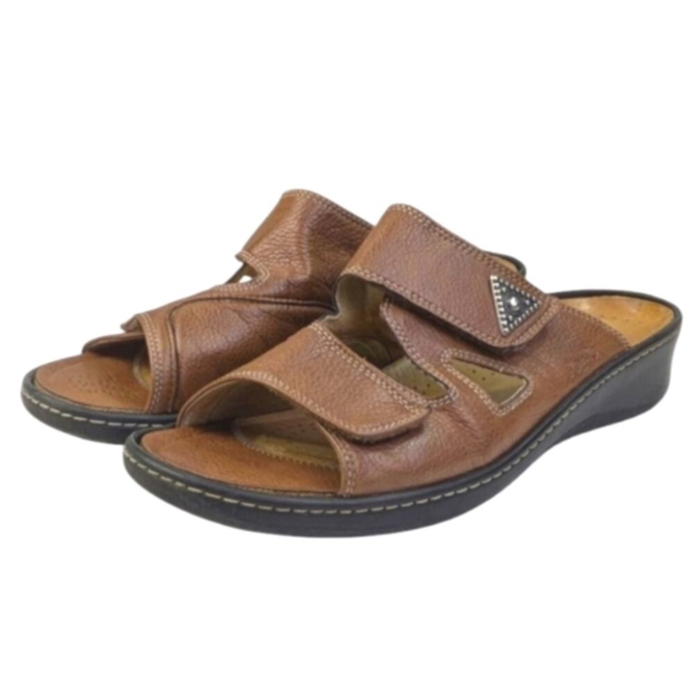 Fidelio Hallux Fabia Slide Sandals GUC Size $189 42 US 11  S3352